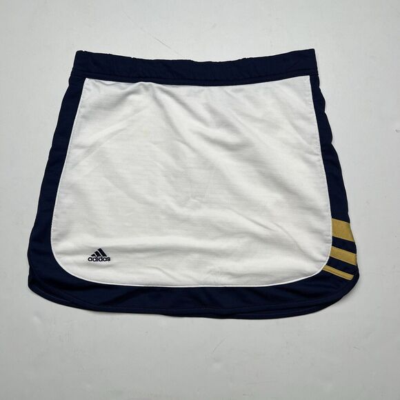 Adidas Equipment Womens Skirt Slit Skort Stretch White Tennis Athletic Small - Picture 1 of 10